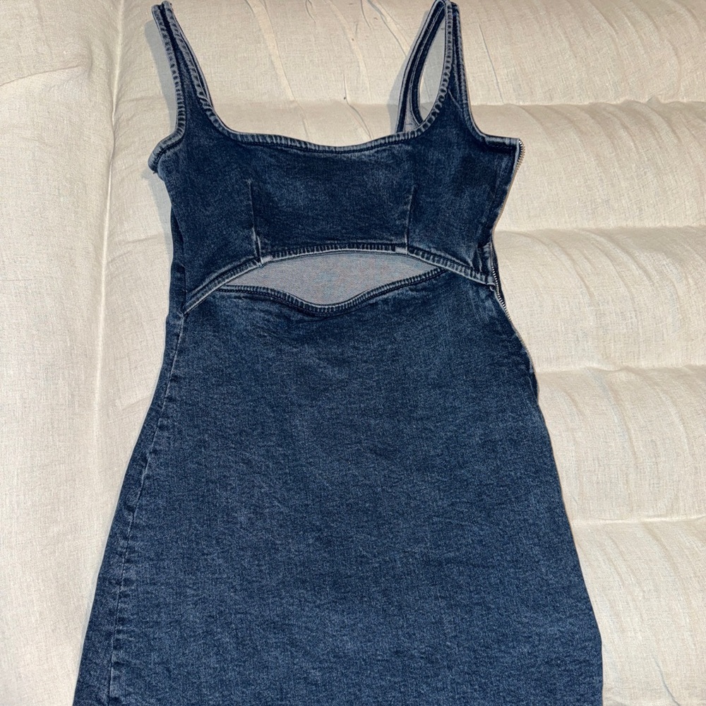 Zara Denim Mini Dress